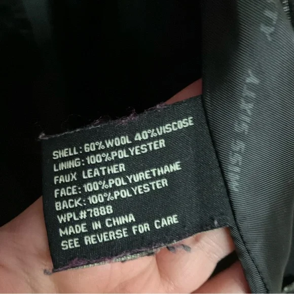 Vintage Y2K Miss Sixty Wool Blend Military Style Belted Coat - Picture 6 of 7